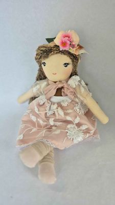 Hazel -  A Handmade Cloth Heirloom Doll