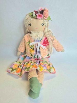 Marigold -   A Handmade Cloth Heirloom Doll