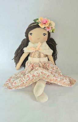 Kylie -  A Handmade Cloth Heirloom Doll