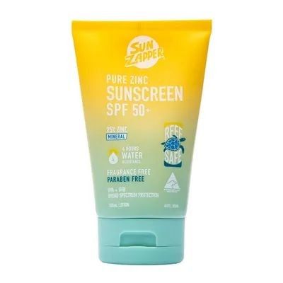 SUN ZAPPER Pure Zinc Sunscreen Lotion