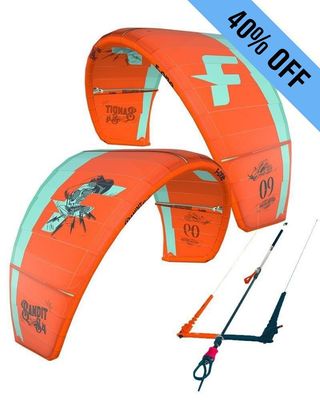 F-ONE Kite Bandit S4 + Linx Bar Package