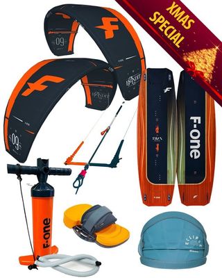 F-ONE Bandit XVI Kite Boarding Package + 4 Hrs Instruction