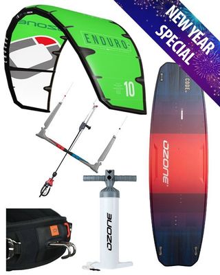 OZONE Enduro V3 Kite Boarding Package + 4 Hrs Instruction