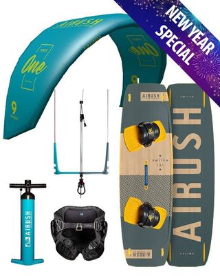 AIRUSH One Kite Boarding Package Youth + 4 Hrs Instruction