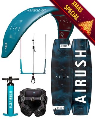 AIRUSH Lift Kite Boarding Package + 4 Hrs Instruction