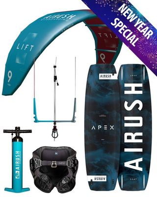 AIRUSH Lift Kite Boarding Package + 4 Hrs Instruction