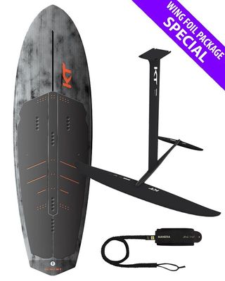 KT Ginxu Super K Carbon Wing Board &amp; Foil Package less 10%