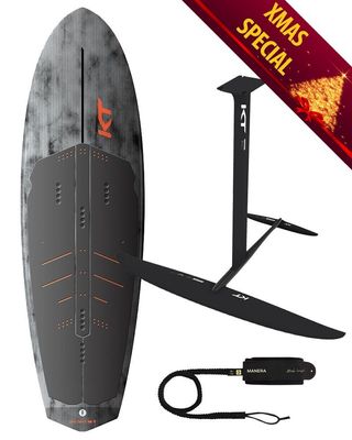 KT Ginxu Super K Carbon Wing Board &amp; Foil Package less 10%