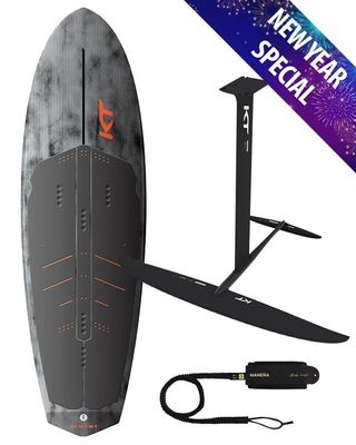 KT Ginxu Super K Carbon Wing Board &amp; Foil Package less 10%