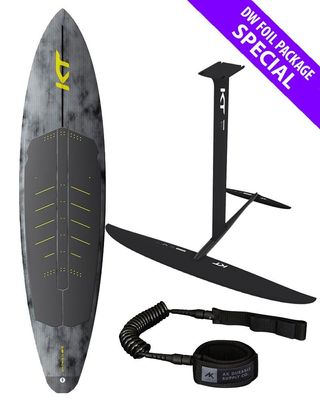 KT Ginxu Dragonfly Surf Carbon DW Board &amp; Foil Package less 10%