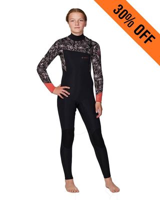 O'NEILL Wetsuit Steamer 25 Bahia FZ 4/3 Girls