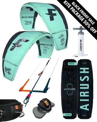 F-ONE Bandit S4 Kite Boarding Package + 4 Hrs Instruction