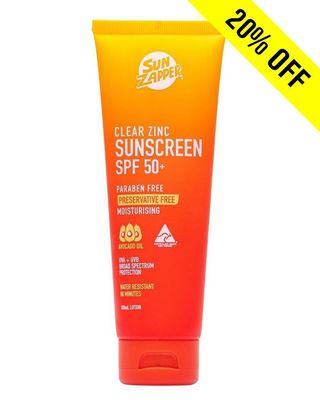 SUN ZAPPER Clear Zinc Sunscreen 100ml