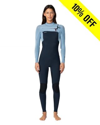 O'NEILL Wetsuit Steamer 26 HyperFire  FZ 3/2mm Womens