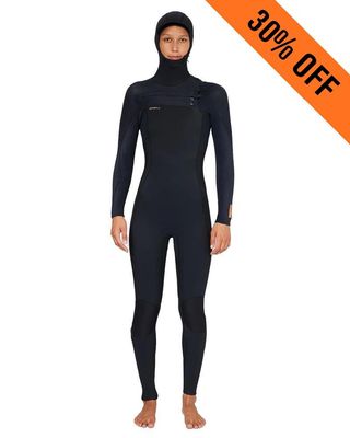O'NEILL Wetsuit Steamer 26 HyperFreak Hooded FZ 5.5/4+mm Womens