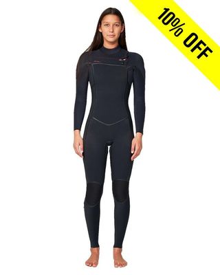 O'NEILL Wetsuit Steamer 26 HyperFire X FZ 4/3 Womens