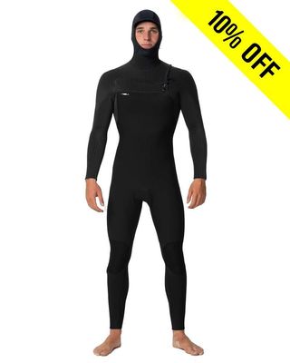 O'NEILL Wetsuit Steamer 26 HyperFreak Hooded FZ 4/3+ Mens