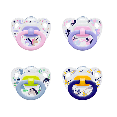 Nuk Soother Happy Kids Silicone 1 Pack