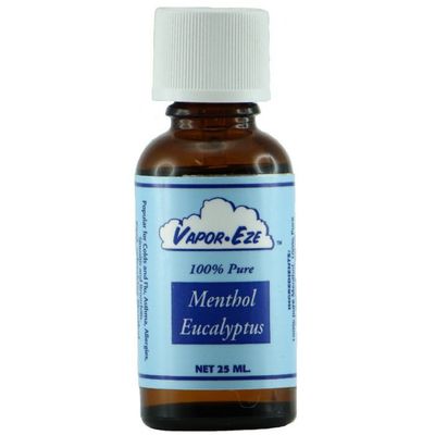 Vapor-Eze Vaporizer Oil 25ml Bottle Menthol/Eucalyptus