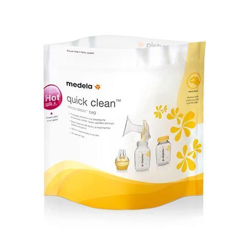 Medela Quick Clean Micro-Steam Bags - Shop Breast Feeding Accessories at  H-E-B