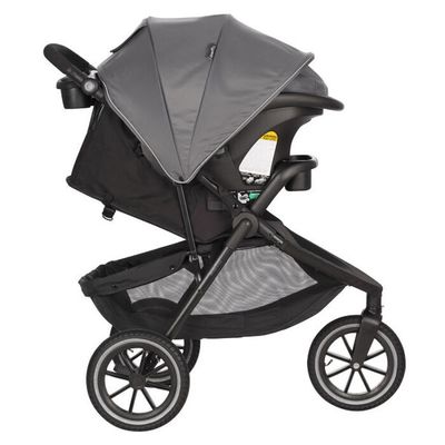 thumbnail image 2 of Evenflo Folio 3 Wheel Jogging Travel System Stroller Infant Car 2 of 10