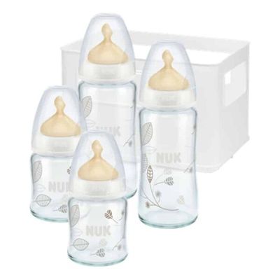 NUK First Choice Plus Starter Glass Bottle Set