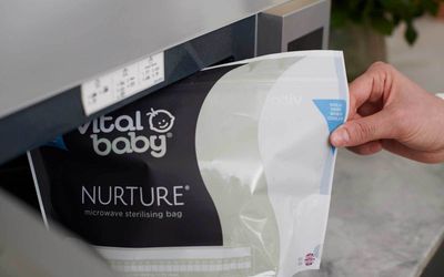 Vital Baby Microwave Sterilising Bags 5pk