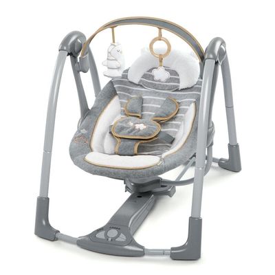 Ingenuity Boutique Collection Swing &#039;N Go Portable Swing Bella Teddy