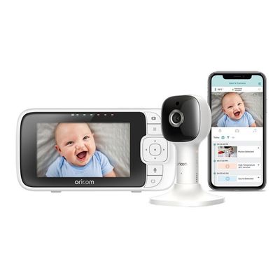 Oricom Nursery Pal Smart HD 4.3&quot; Baby Monitor