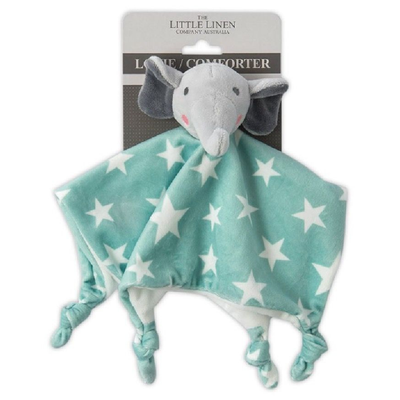 little Linen Elephant Star Comforter
