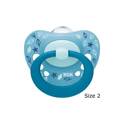 Nuk Signature Soother Silicone 6-18m 1pk