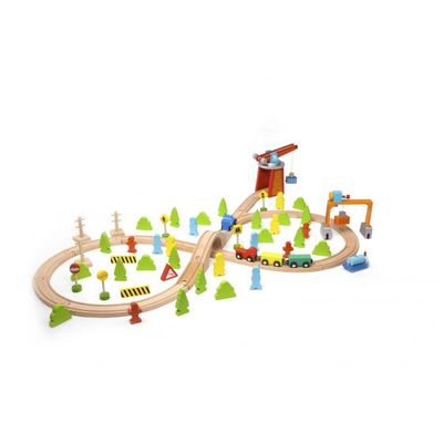 Classic World 75 Piece Train Set