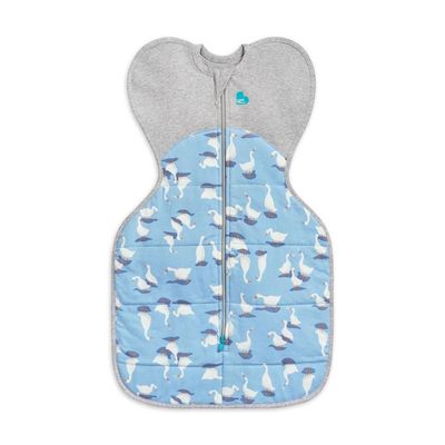 Love To Dream Swaddle Up Warm Silly Goose Blue