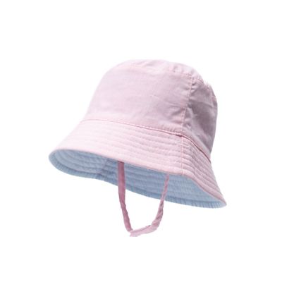Hi-Hop Chambray Reversible Bucket Hat Girls