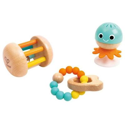 Hape Baby-To-Toddler Sensory Gift Set