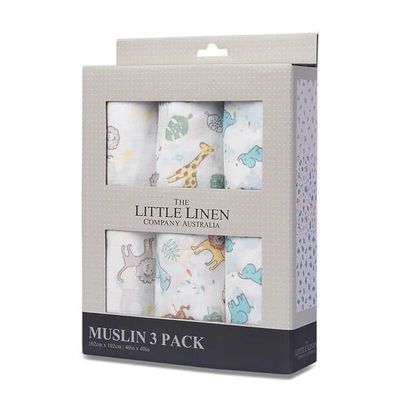 Little Linen Muslin 3 Pack