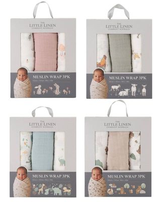 Little Linen Muslin 3 Pack