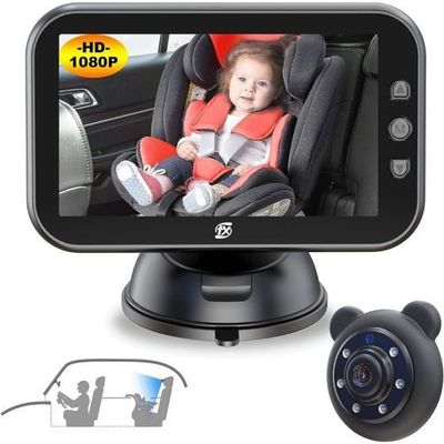 Baby First Baby Monitor For Car Seat (Black)