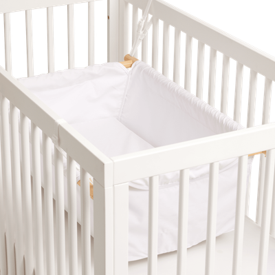Cariboo Gentle Motions (Bassinet Only) Natural/White Fabric /Foam Mattress