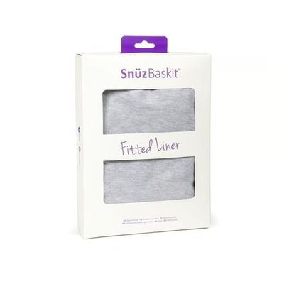 Snuz Baskit Fitted Liner (Light Grey Marl)