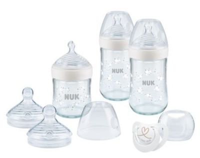 Nuk Nature Sense Glass Bottle Set with Temperature Control