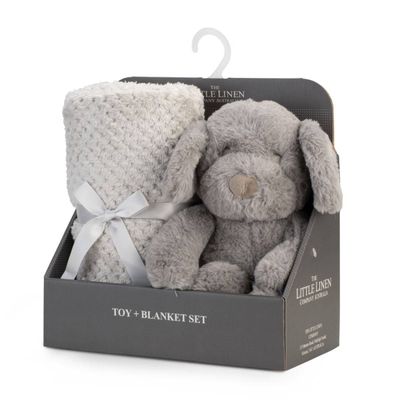 Little Linen Co Plush Toy and Blanket