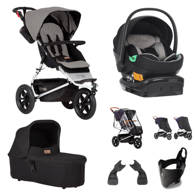 Mountain Buggy Urban Jungle Everything Buggy Bundle Silver