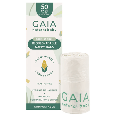 Gaia Biodegradable Nappy Bags