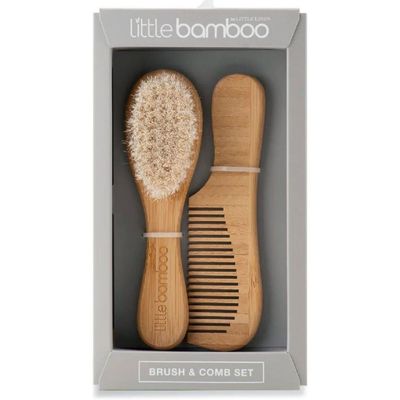 Little Bamboo Brush and Comb Set