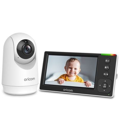 Oricom 4.3" Video Baby Monitor With Motorized Pan-tilt Camera
