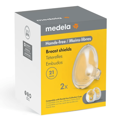 Medela Hands Free Breast Shields 2pk