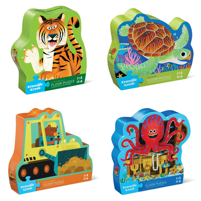 Crocodile Creek 36 Piece Floor Puzzle Assorted Designs