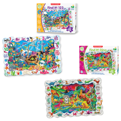 Puzzles Doubles Find It  Assorted Designs