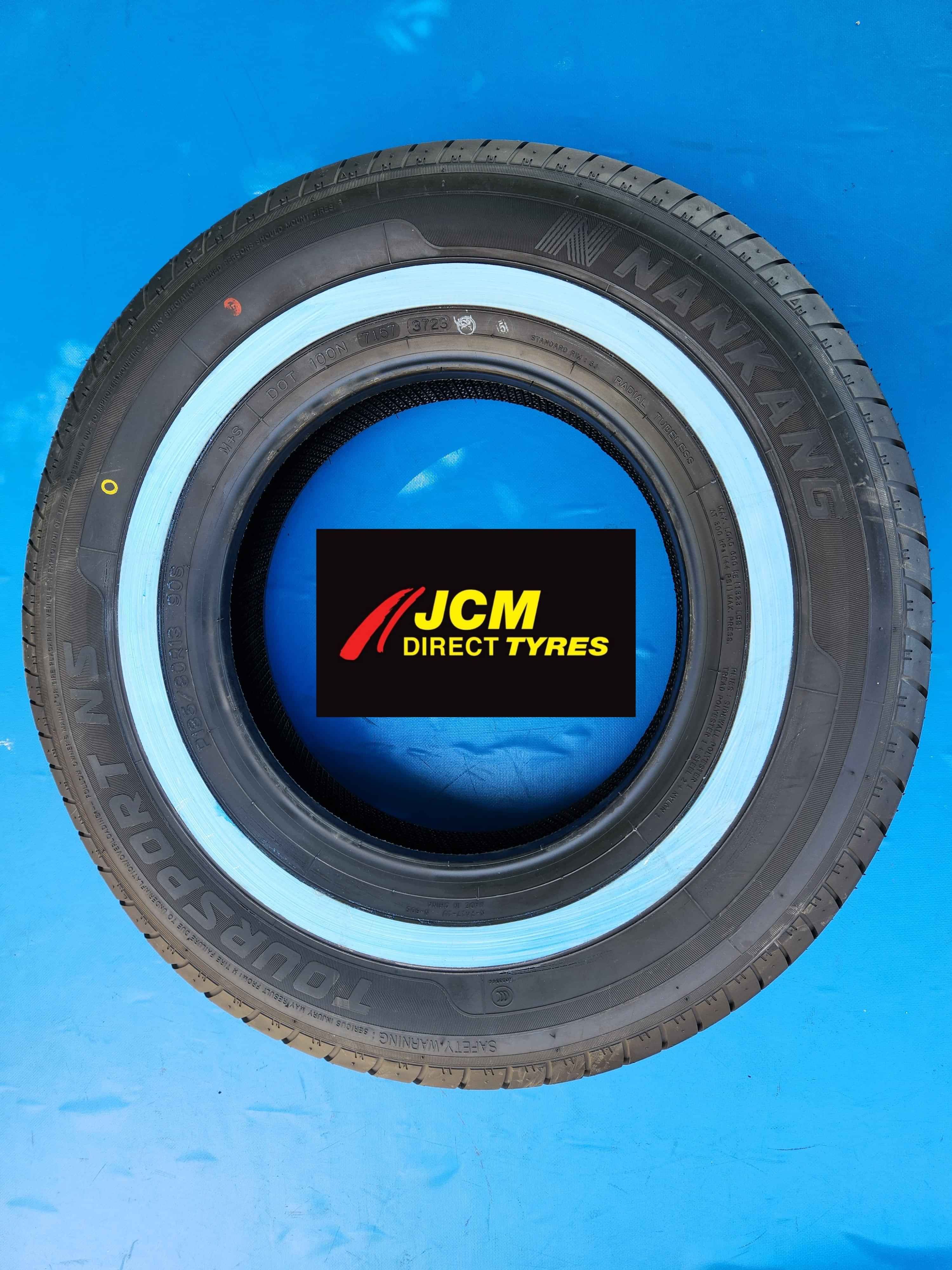 13 Inch white wall tyre